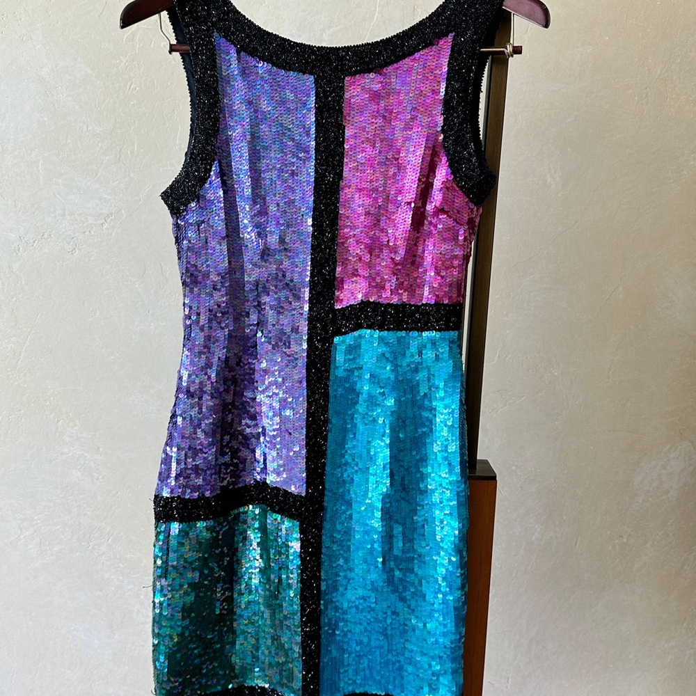 Size S : 1990 Beaded  dress